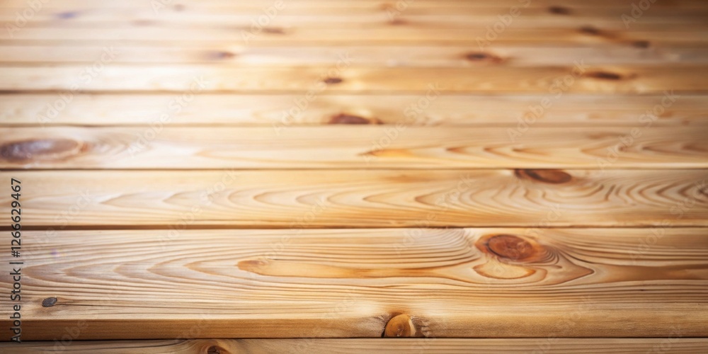 Leinwandbilder warm-toned wooden planks displaying a natural grain pattern ideal for product placement and backgrou