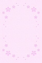 桜の背景　F-5