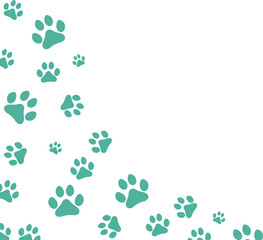 Pet Footprints Corner