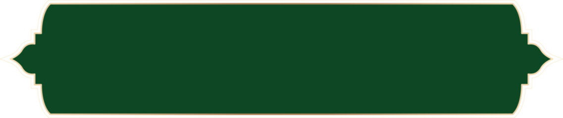 Islamic Banner Frame