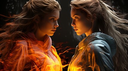 Fire and Ice – Two Powerful Women Face to Face
