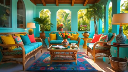 Bright and Cozy Sunroom10