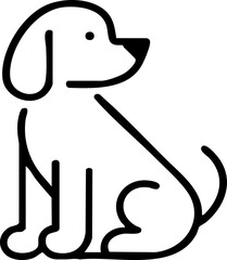 Dog Outline Icon