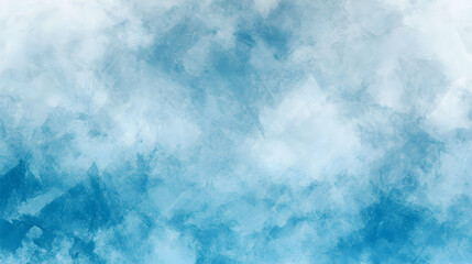 Fototapeta premium Abstract Watercolor Texture Background in Shades of Blue and White