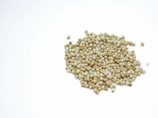 Closeup of Coriander Seeds