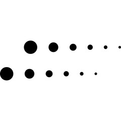 Abstract Dot Shape