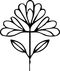 Flower Outline Icon