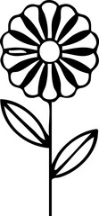 Flower Outline Icon