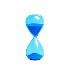 Blue Hourglass &ndash; The Flow of Time