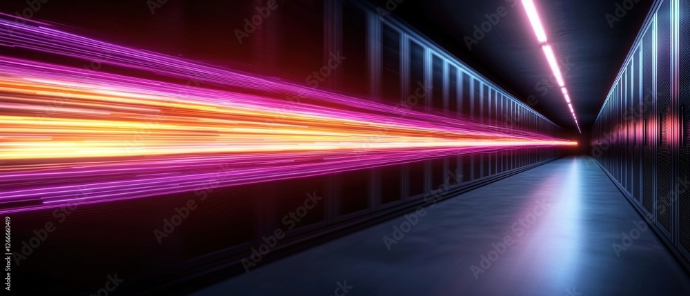 Aufkleber innovative tech design for advanced processes in a futuristic digital environment