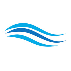 water waves vector illustration
