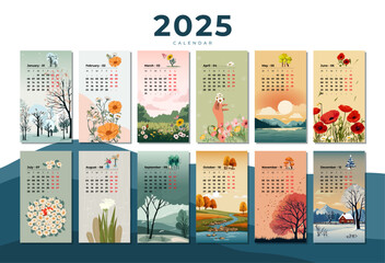 2025 Calendar Template
