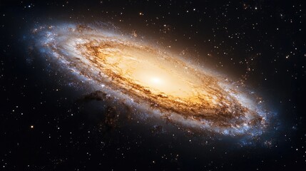 Obraz premium A stunning image of the Milky Way galaxy