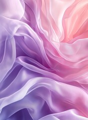 Fototapeta premium Soft Silk Fabric Waves