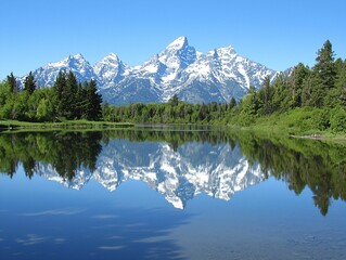 Grand Teton Reflection