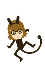 Monkey with human head