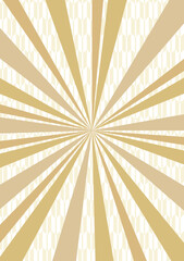 集中線・サンバースト背景ベクターイラスト素材