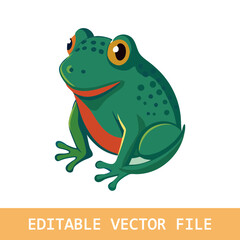  frog vector illustration isolated