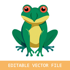ToadTrove Frog Vector Icon LeapLife Dynamic Frog Emblem