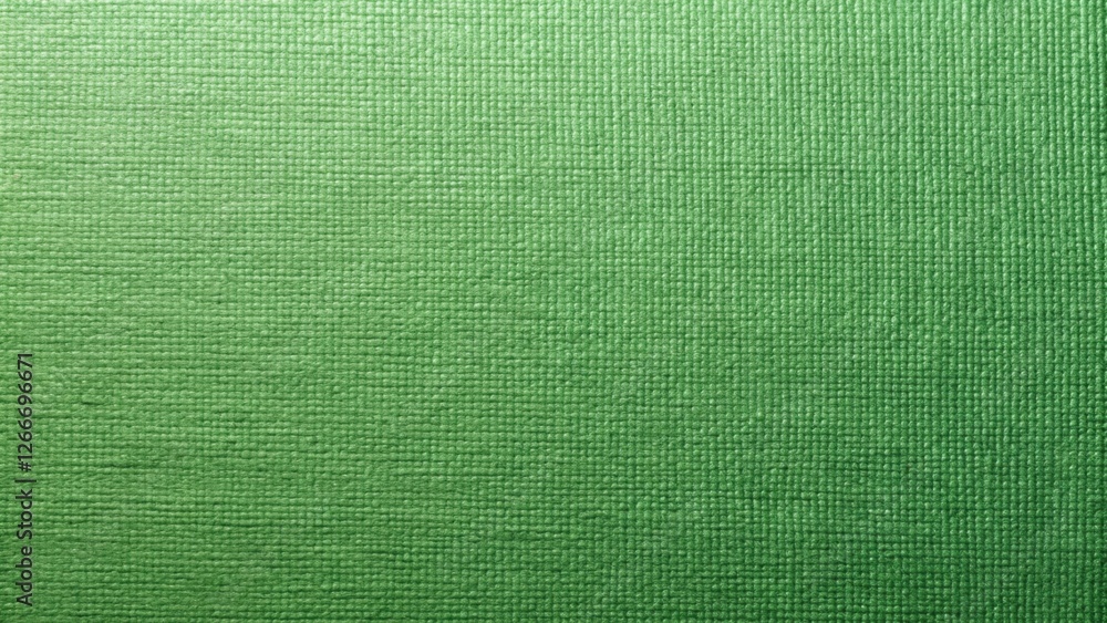 Aufkleber high-resolution close-up of a subtly textured green fabric surface, showing intricate woven detail a