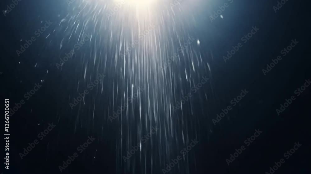 Canvas Prints underwater scene with rays of light