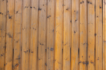 Fototapeta premium Weathered brown natural planked wooden background