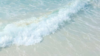 Fototapeta premium Ocean Breeze – A mix of pale turquoise and sky blue, evoking the fresh sea air