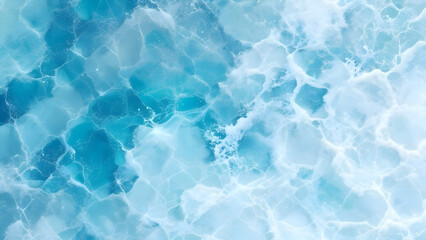 Fototapeta premium Ocean Breeze – A mix of pale turquoise and sky blue, evoking the fresh sea air