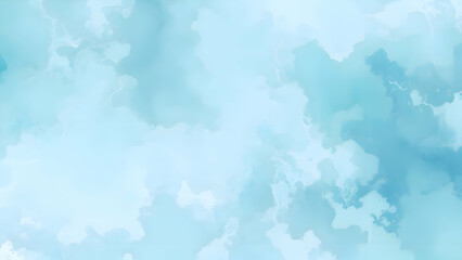 Fototapeta premium Ocean Breeze – A mix of pale turquoise and sky blue, evoking the fresh sea air.