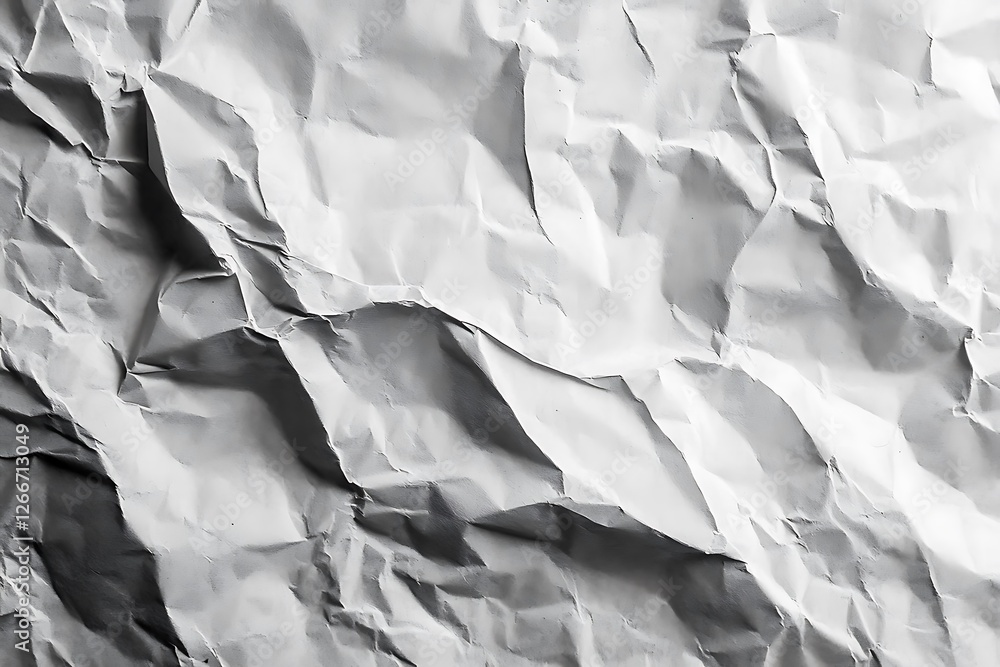 Poster crumpled paper texture background for web site or mobile devices.