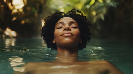 Fototapeta premium Tranquil Moments in Nature's Embrace
