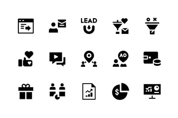 Versatile social media icons for digital projects