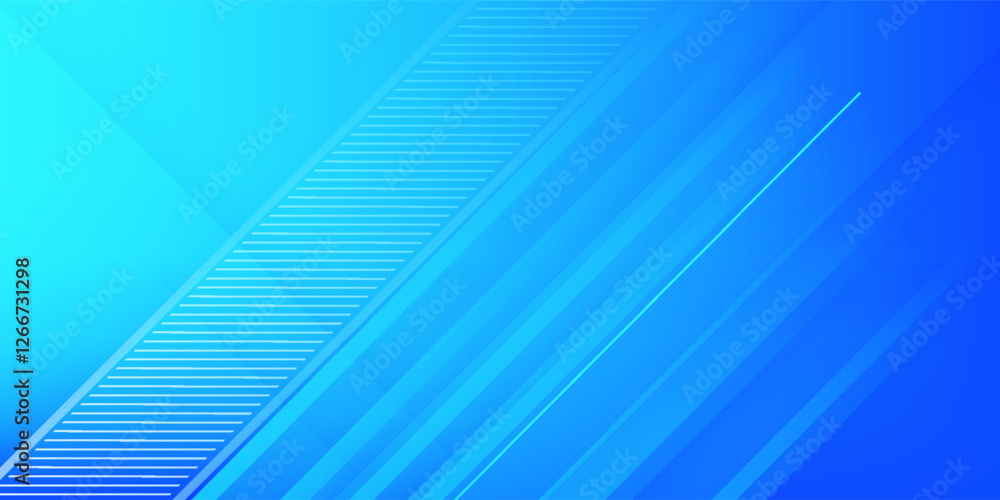 Aufkleber abstract blue background with diagonal lines. dynamic shapes composition. vector illustration