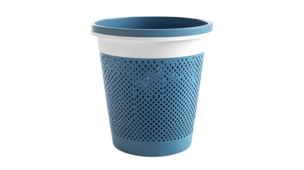 Laundry bin isolated on a transparent background