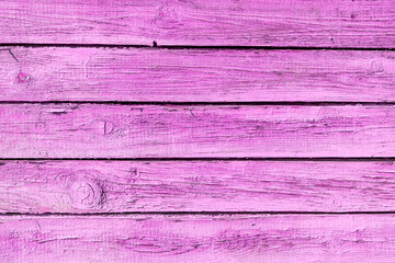 Plank pink wood background as texture