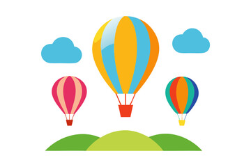 Obraz premium hot air balloon