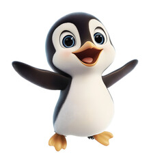 Obraz premium penguin cartoon