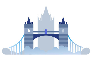 Obraz premium vector illustration of a castle