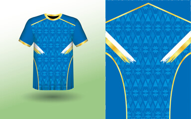 Soccer jersey design for sublimation