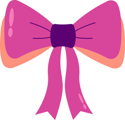 Birthday Ribbon Illustration