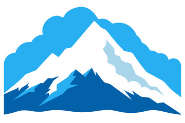 Fototapeta premium mountain landscape vector illustration