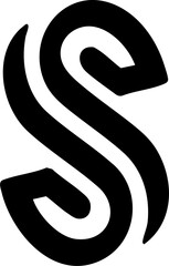 Letter S Outline Logo