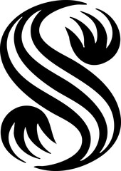 Letter S Outline Logo