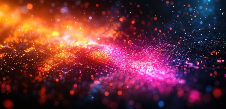 Coding Programming Development Script Software Engineering IT Technology Abstract Digital Art Colorful Code Snippets