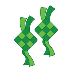 Ketupat Illustration