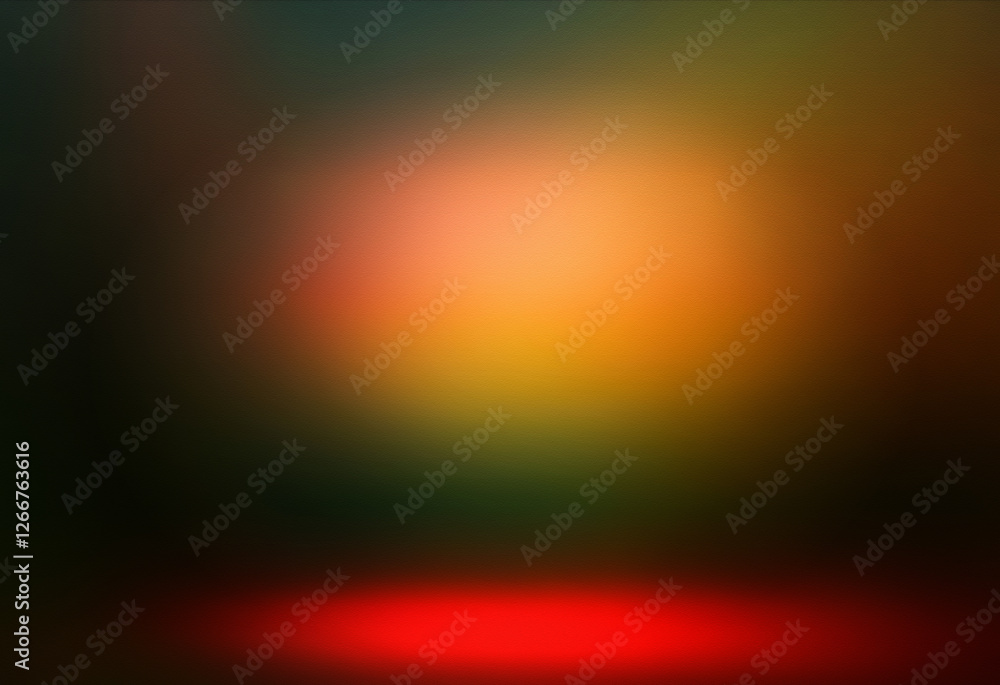 Aufkleber a grainy textured background with a smooth color gradient. dark green and brown edges softly transit