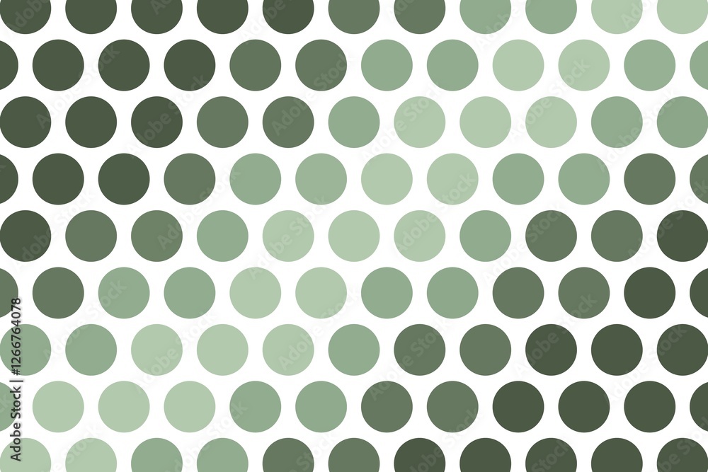 Poster muted sage green hexagonal dot pattern with a modern and organic feel. abstract geometric background
