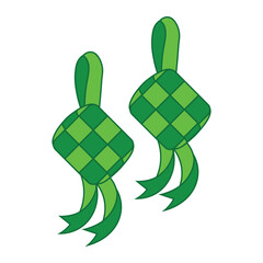 Ketupat Illustration