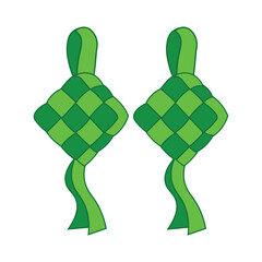 Ketupat Illustration