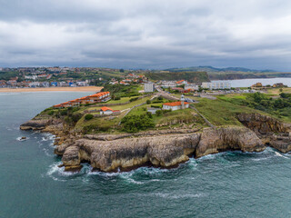Faro de Punta del Torco de Afuera en Suances, Cantabria